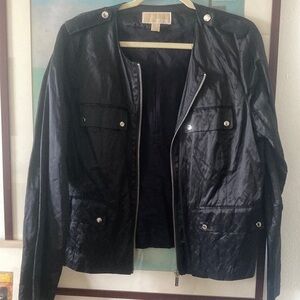 Original Use Black Utility Jacket with Rugged Finish